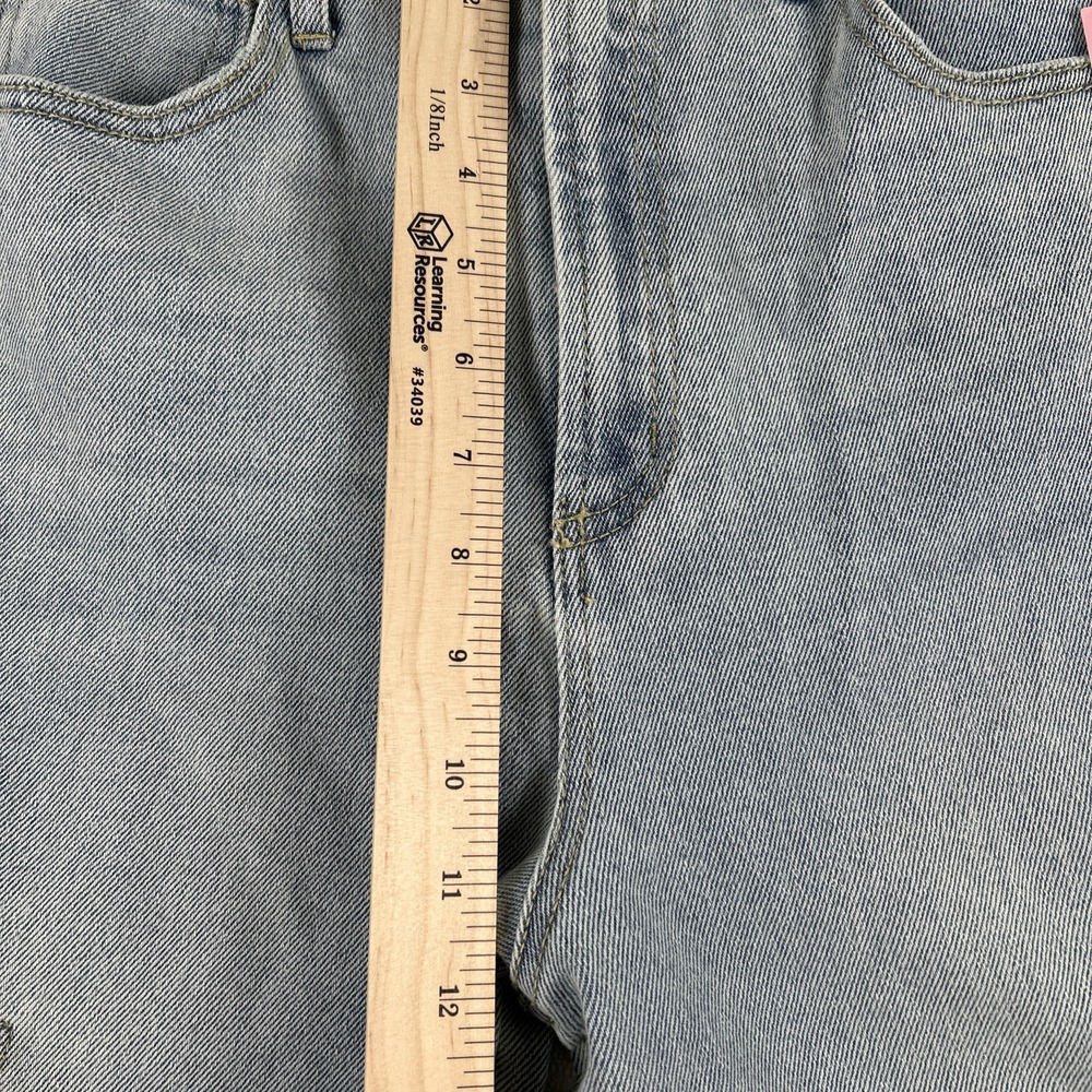 Juicy Couture Lunita Wide Leg Cargo Jeans Size 28 Medium Wash Y2K NWT($110) - Picture 4 of 13